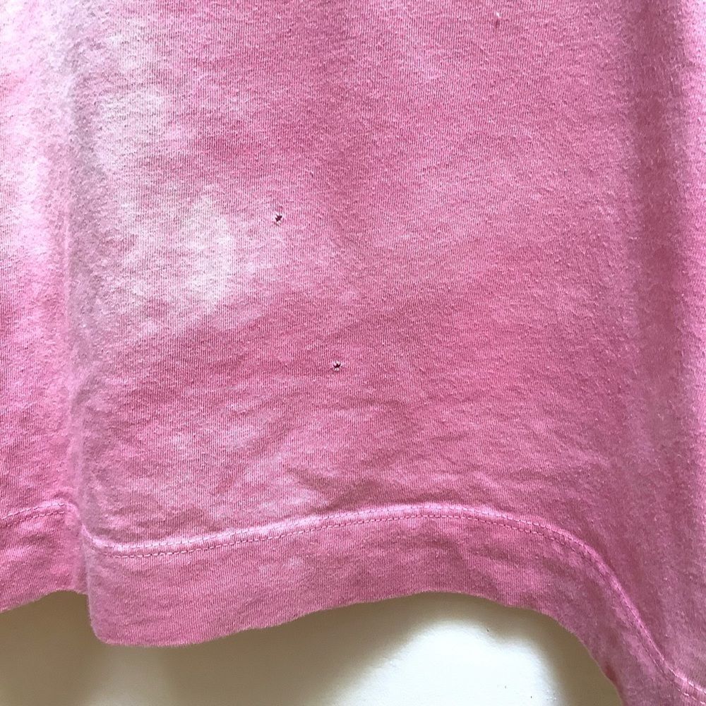 COLLUSION oversized long sleeve t-shirt with skate print in pink tie dye Medium - Picture 4 of 8